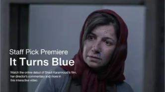 It Turns Blue (2023) — Drama Short Film by Shadi Karamroudi Image