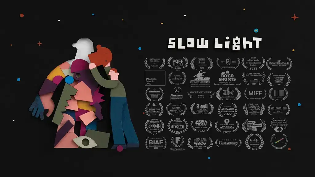 Slow Light (2022) — Animated Short Film by Katarzyna Kijek and Przemysław Adamski Image