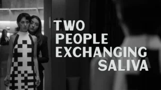 Two People Exchanging Saliva Short Film 2024 by Alexandre Singh & Natalie Musteata Image